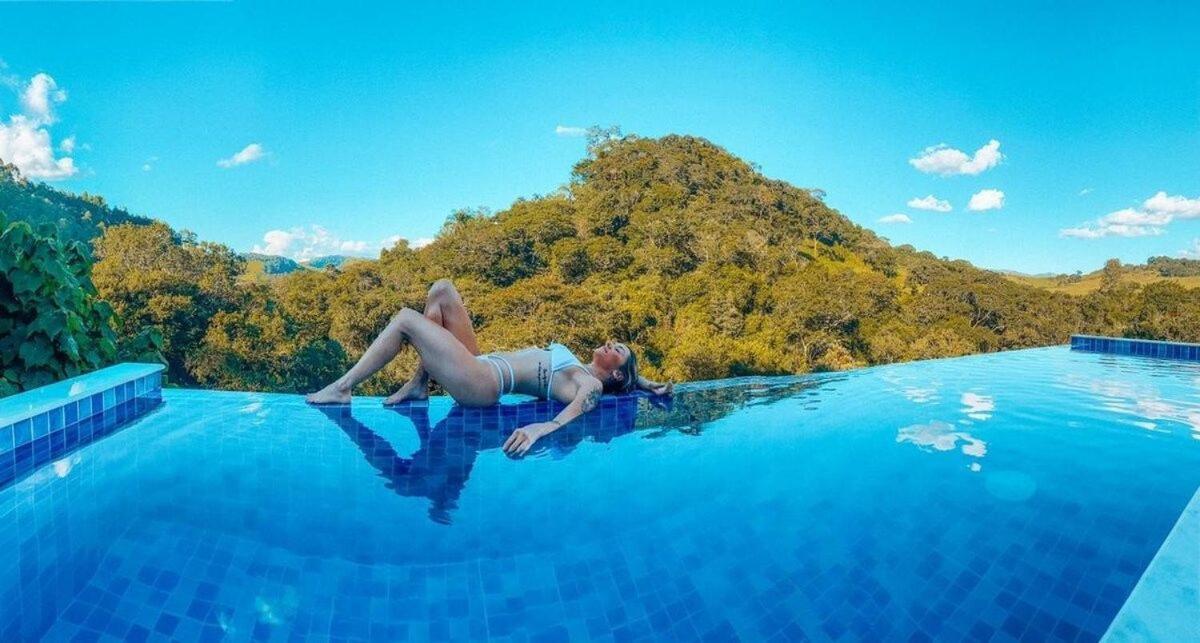 Chale Do Lago Super Luxo Cunha Dış mekan fotoğraf