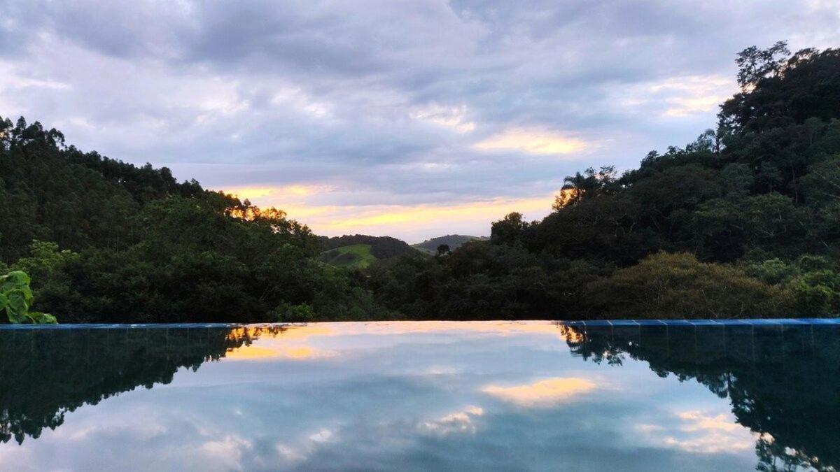 Chale Do Lago Super Luxo Cunha Dış mekan fotoğraf