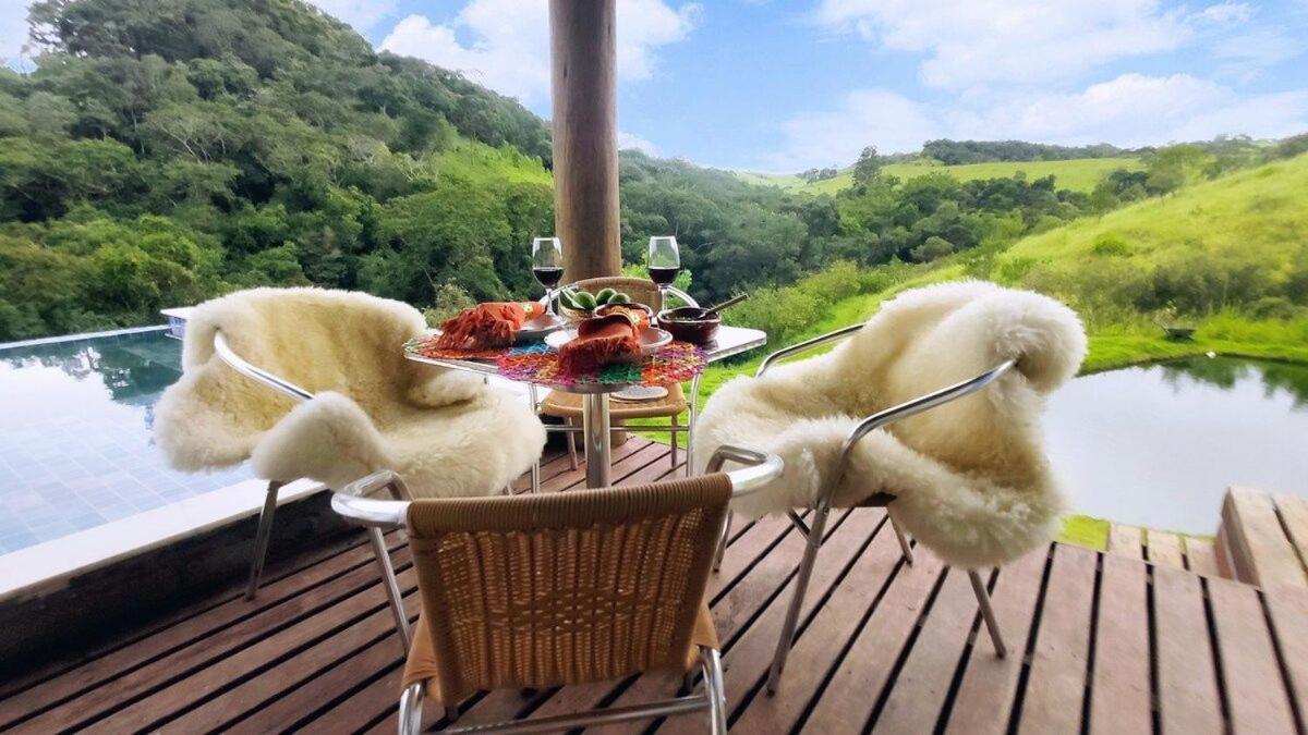 Chale Do Lago Super Luxo Cunha Dış mekan fotoğraf