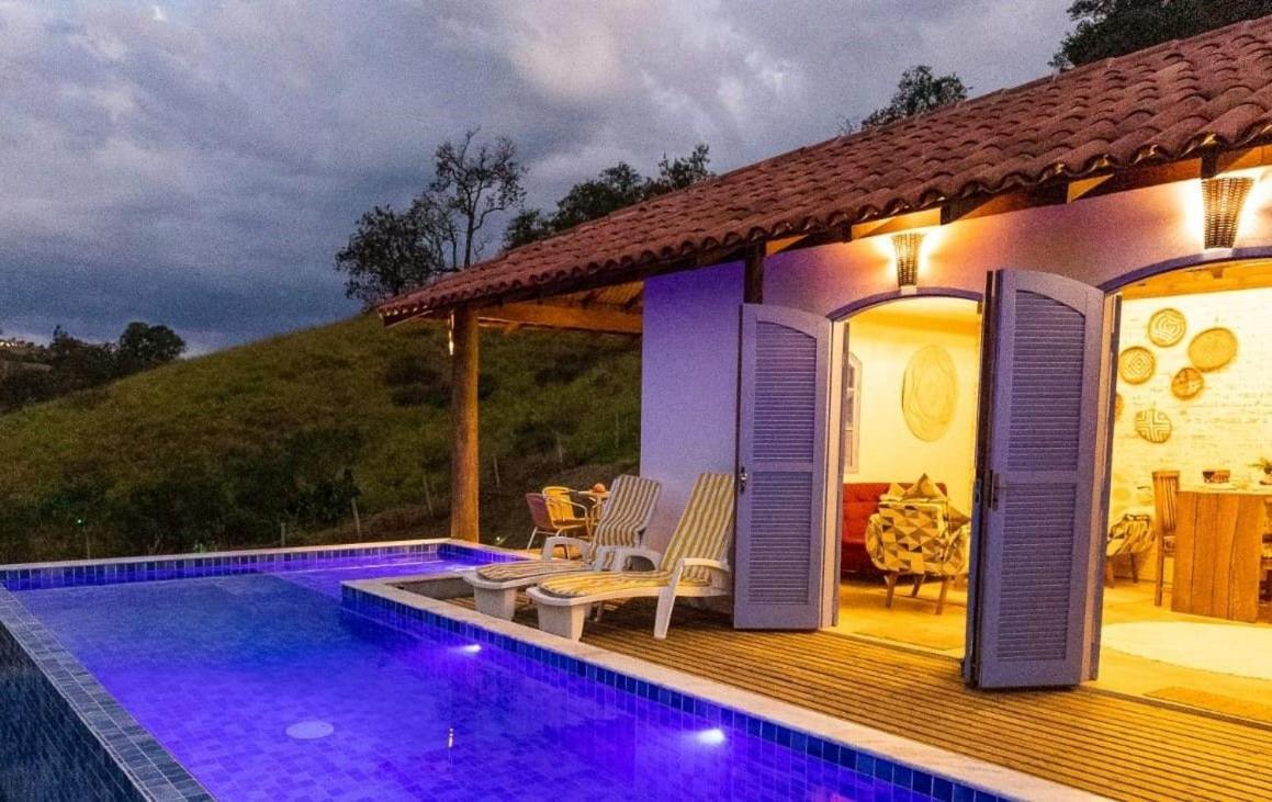 Chale Do Lago Super Luxo Cunha Dış mekan fotoğraf
